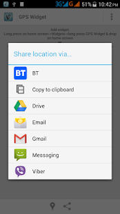 download GPS Location Widget free