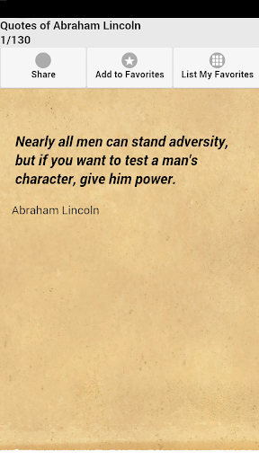Quotes of Abraham Lincoln