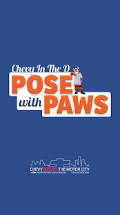 Chevy In The D: Pose with Paws
