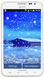 Free Snow day night live wallpaper APK for Android