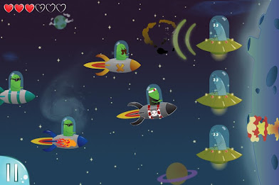 ALIEN KAMIKAZE Tap Tap Defense poster 2