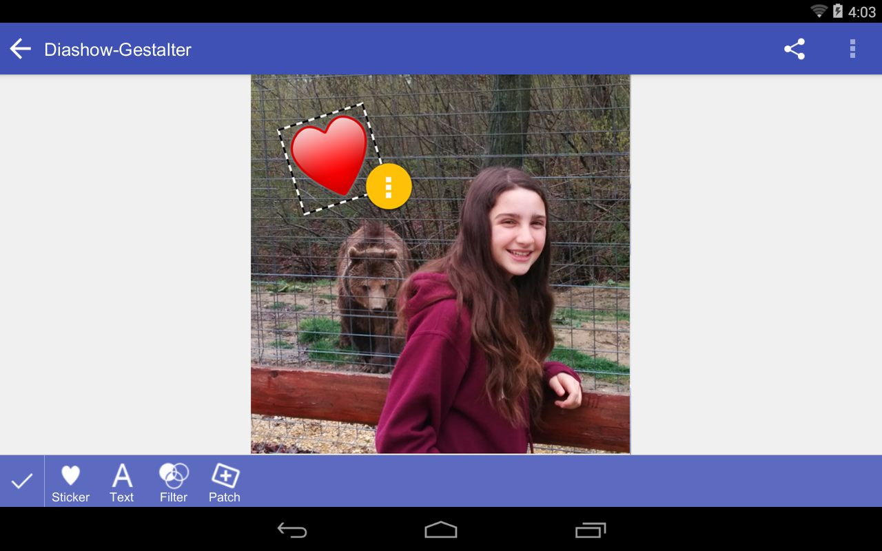 Scoompa Video Slideshow Maker und Video Editor AndroidApps auf