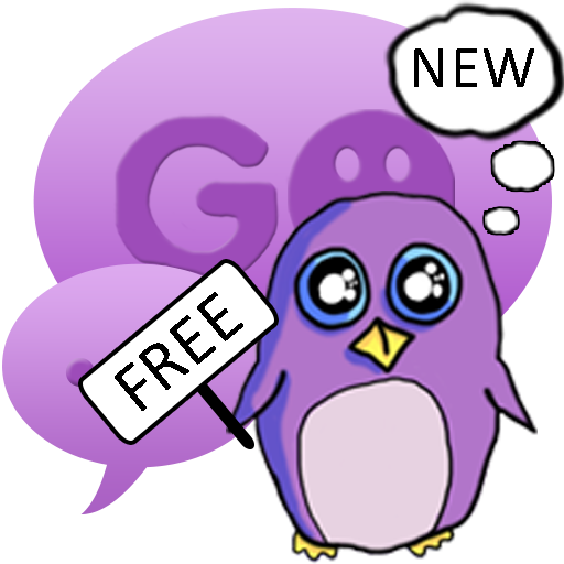 GO SMS Pro Theme Penguin 個人化 App LOGO-APP開箱王