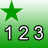Esperanto, testo pri numeraloj mobile app icon