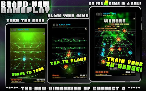 How to install 4 IN A 3D ROW LITE 2.1.2 mod apk for pc