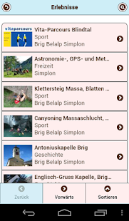 Simplon alpmove Reiseführer Screenshots 1