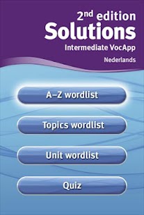 Download Solutions Int 2e ed VocApp NL APK for Android