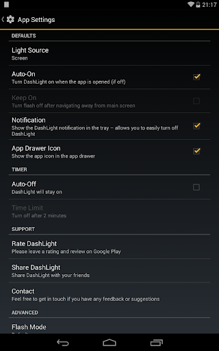 【免費工具App】DashLight (Torch/Flashlight)-APP點子