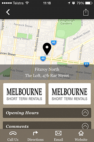 【免費旅遊App】Melbourne Short Term Rentals-APP點子