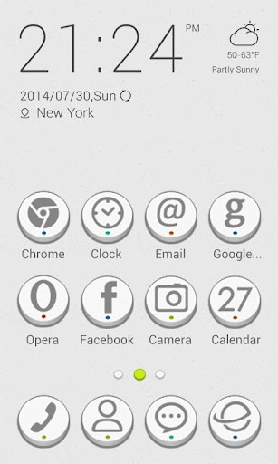 Keys Theme - ZERO launcher