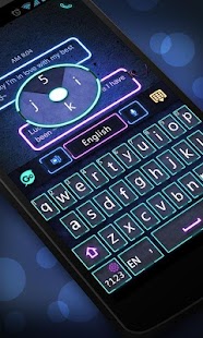 GO Keyboard Neon Theme