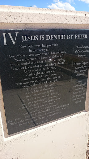Jesus is denied by Peter