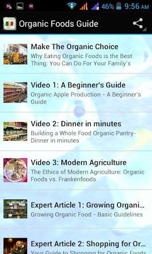 【免費健康App】Organic Foods - Guide-APP點子