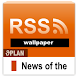 RSS ticker wallpaper icon