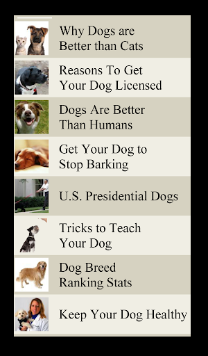 【免費書籍App】Dog Lists-APP點子