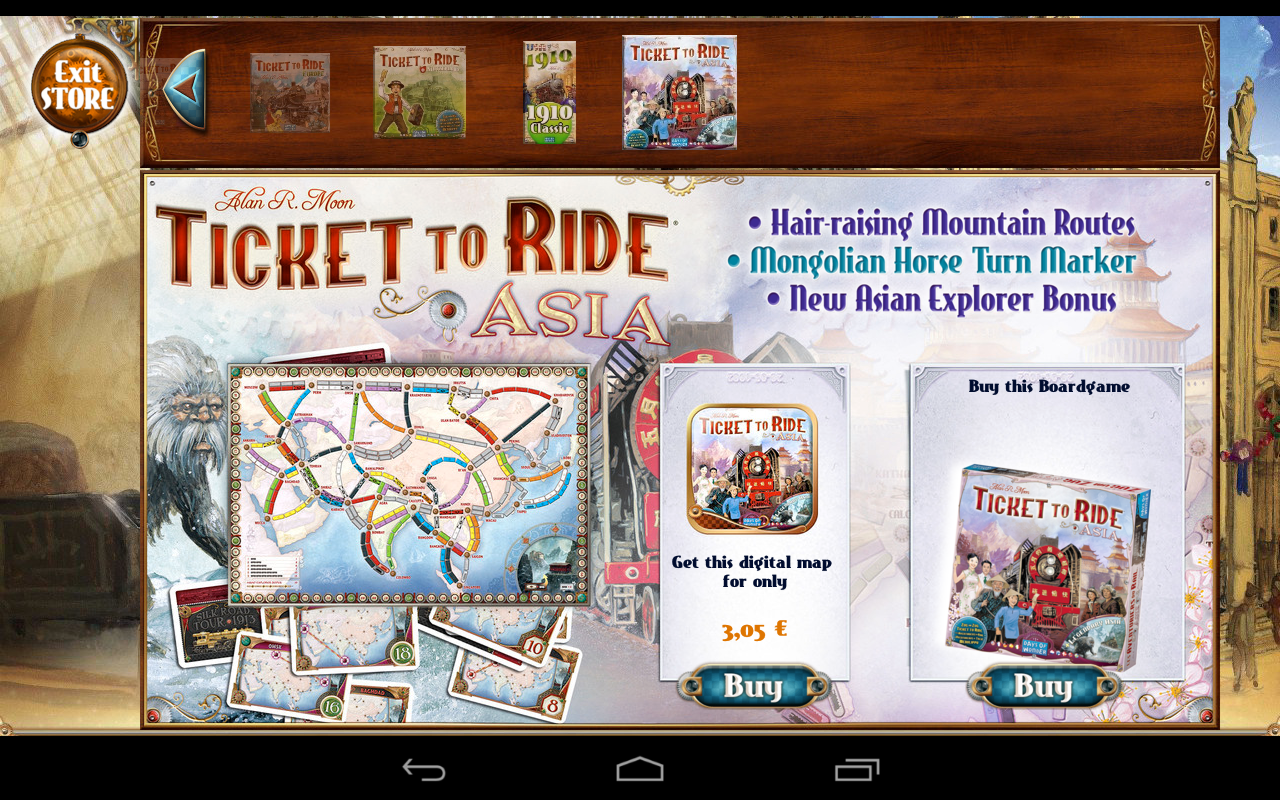 Ticket to Ride - screenshot