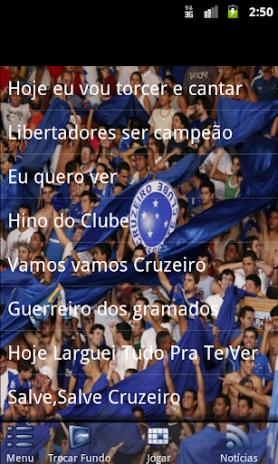 Cruzeiro - Músicas da Torcida