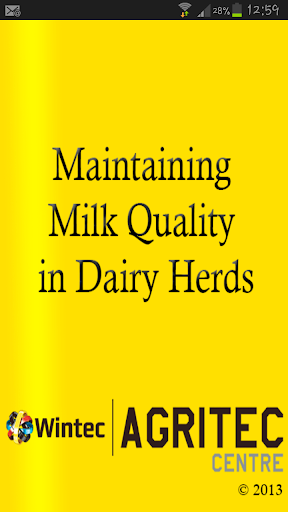 Milk Quality in Dairy Herds