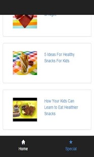 healthy snacks for kids Screenshots 1