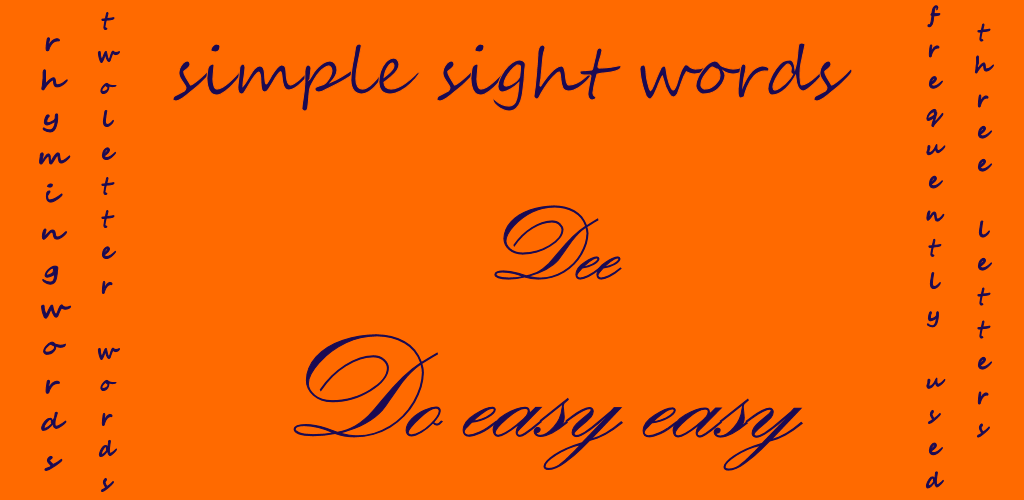 Kids Simple Sight Words - Latest version for Android - Download APK