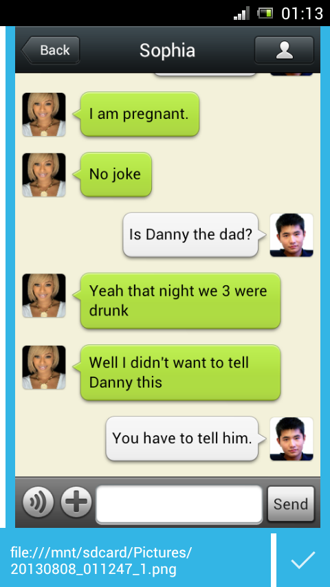 WeCheat - WeChat Prank Screen 2