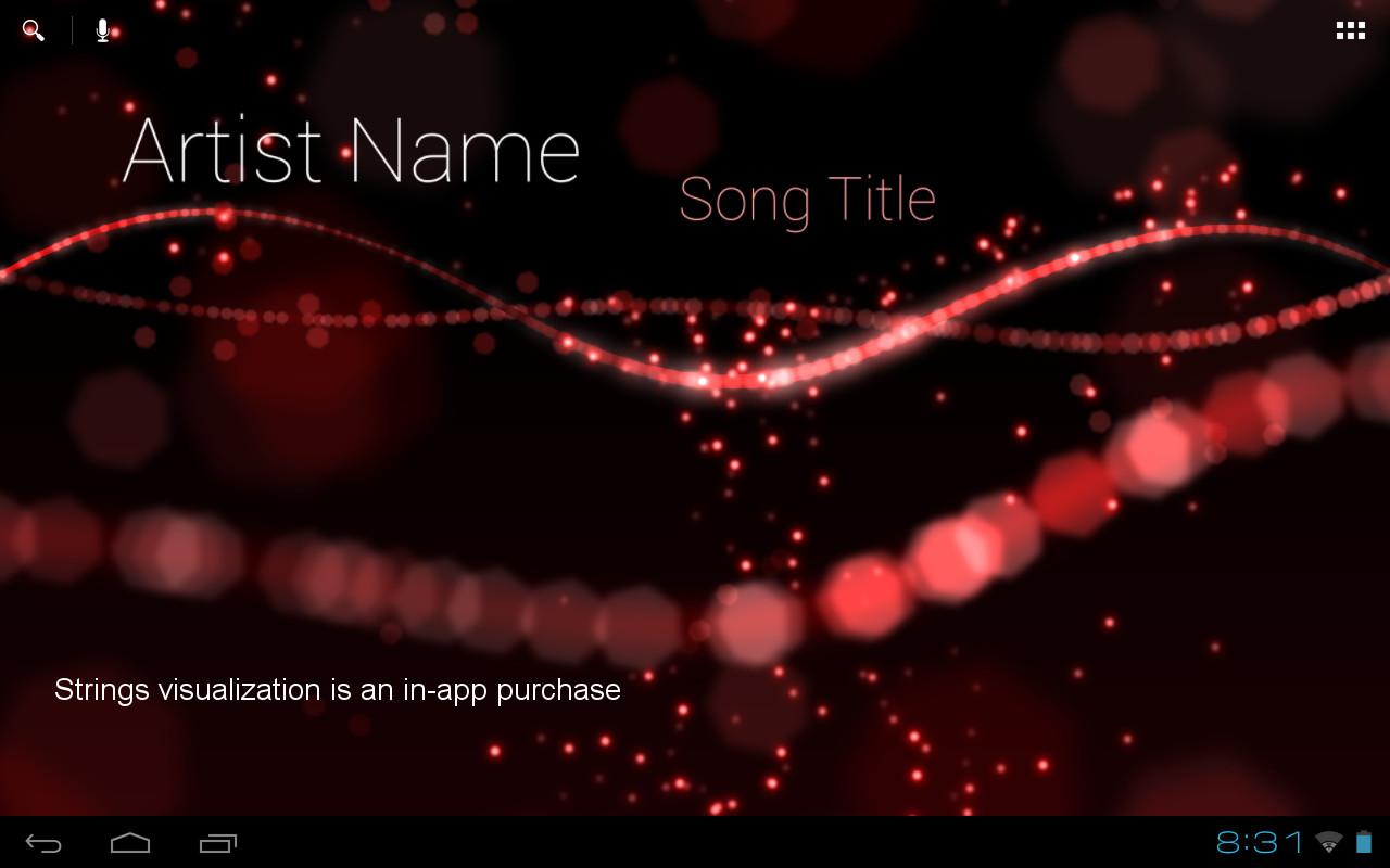 Audio Glow Live Wallpaper - screenshot