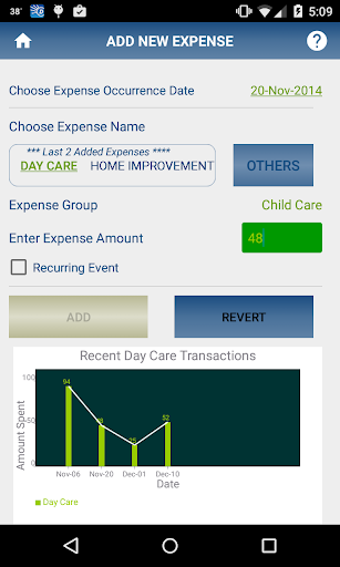 Simple Expense Manager