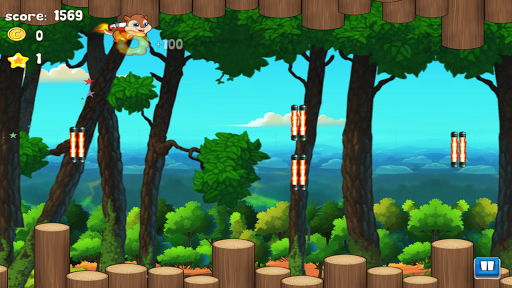 【免費街機App】Chipmunk Chomp Flappy Flying-APP點子