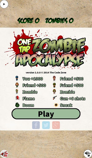 One Tap Zombie Apocalypse Free