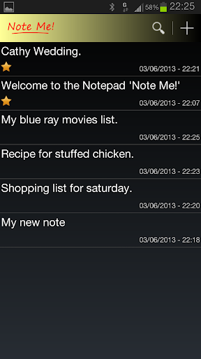 Note Me - Notepad