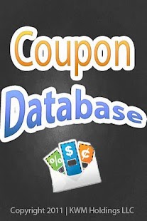 Coupon Database Free- Android