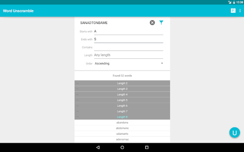 Word Unscramble Screenshots 0