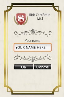 Rich Certificate Screen 2
