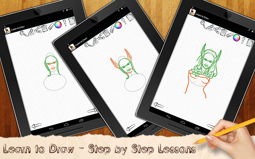 【免費家庭片App】Draw Super Woman-APP點子