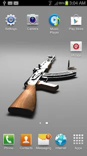 AK-47 Gun Live Wallpaper