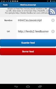SenchaTouch FeedBurner Screenshots 1