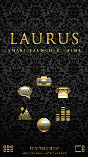 【免費個人化App】Smart Launcher Theme Laurus-APP點子