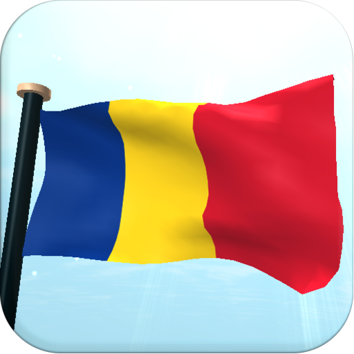 ルーマニアフラグ3Dライブ壁紙 個人化 App LOGO-APP開箱王