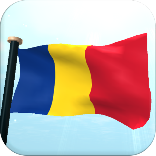 Romania Flag 3D Live Wallpaper 個人化 App LOGO-APP開箱王