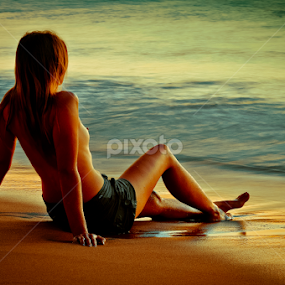 Sunset by Nick Ashcroft - Nudes & Boudoir Artistic Nude