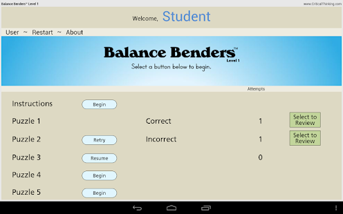 Balance Benders™ Level 1 Screenshots 7