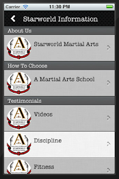 Starworld Martial Arts by Helix Mobile Marketing poster 5