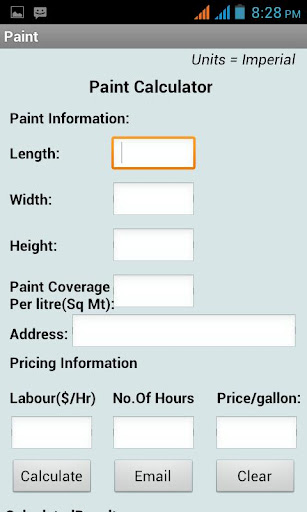 Paint Calculator