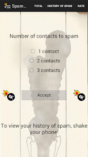 Spam SMS V1.0 Pro Screen 2