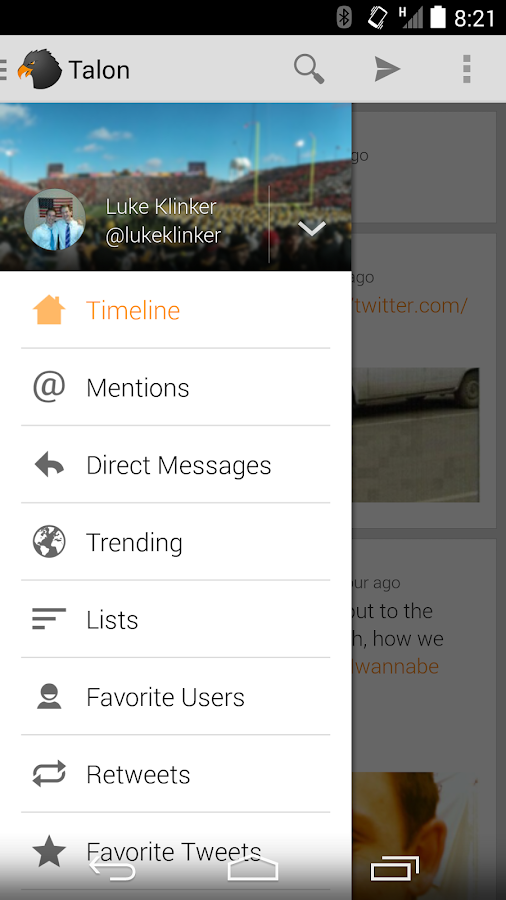 Talon for Twitter - screenshot