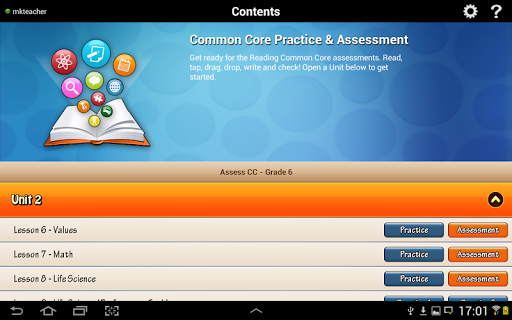 Reading Practice Assess G6