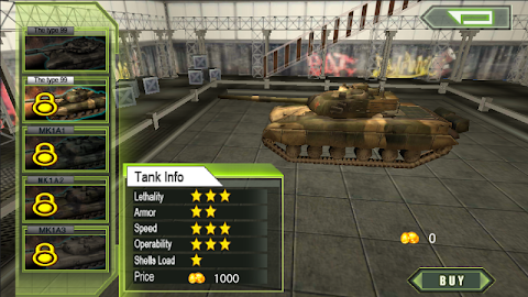 Crazy Fighting Tank 3D-FPSのおすすめ画像1