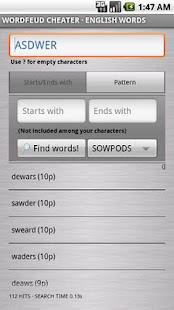 Lastest Wordfeud Cheater - English APK