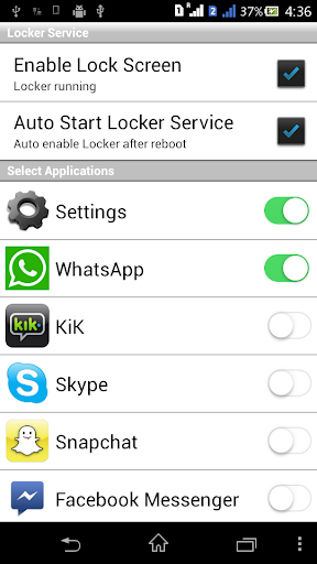 Chat Lock Lite