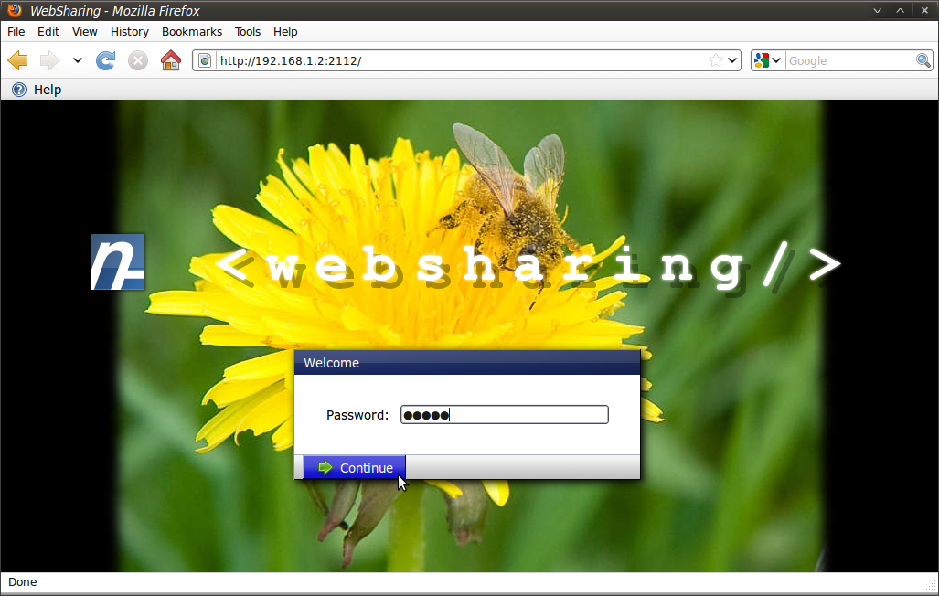 WebSharingLite File/Media Sync - screenshot